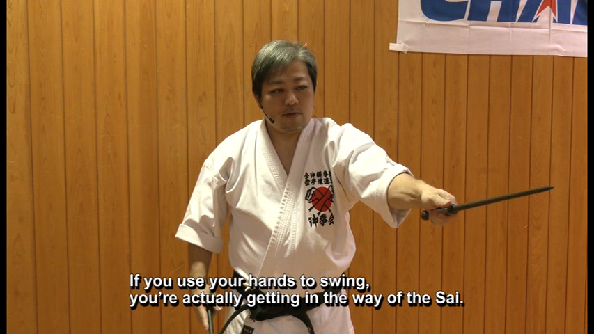 Yoshitomo Yamashiro Tomari-te: The Secrets of Sai & Karate Seminar - Image 8