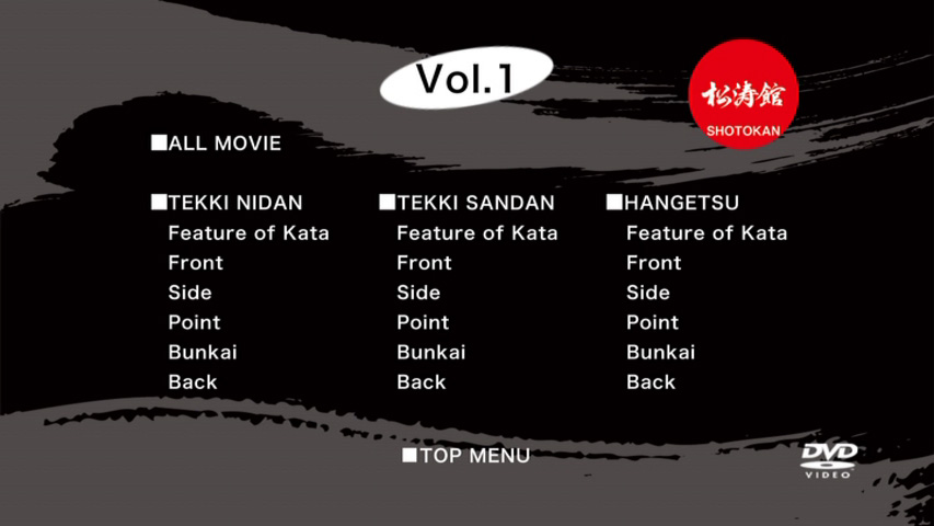 KATA GUIDE MOVIE FOR ALL JAPAN KARATEDO SHOTOKAN -TOKUI KATA 3- Vol.1 - Image 2
