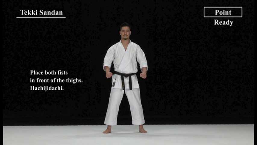 KATA GUIDE MOVIE FOR ALL JAPAN KARATEDO SHOTOKAN -TOKUI KATA 3- Vol.1 - Image 6
